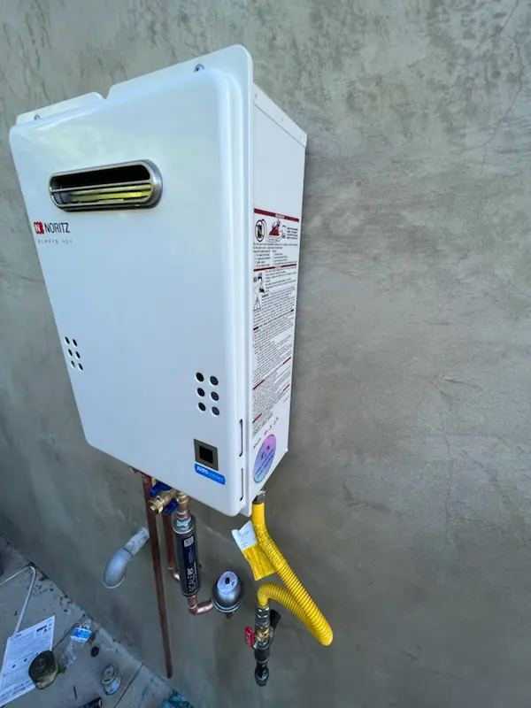 Tankless water heater installation for Queensland homes